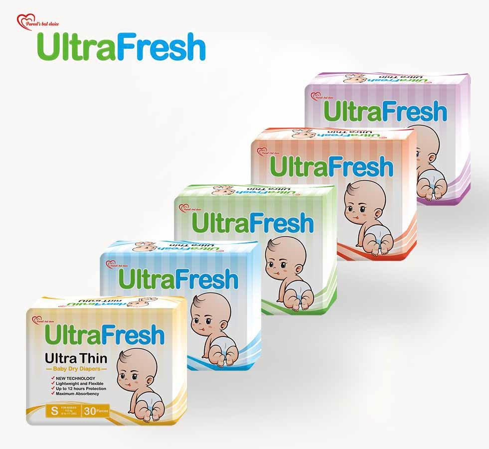 Ultrafresh Ultrathin Diaper