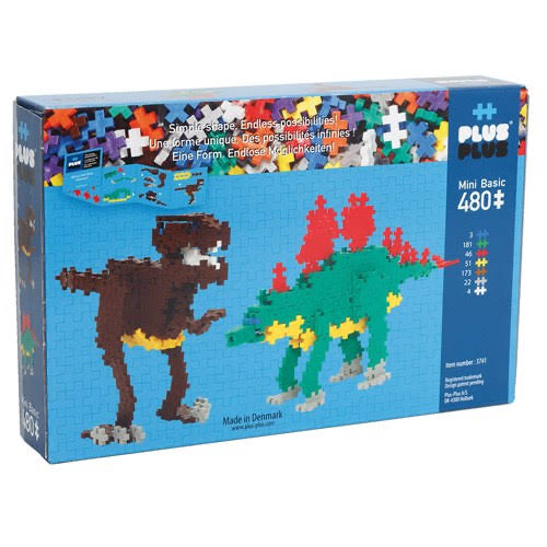 Plus Plus 480 pieces Dinosaurs