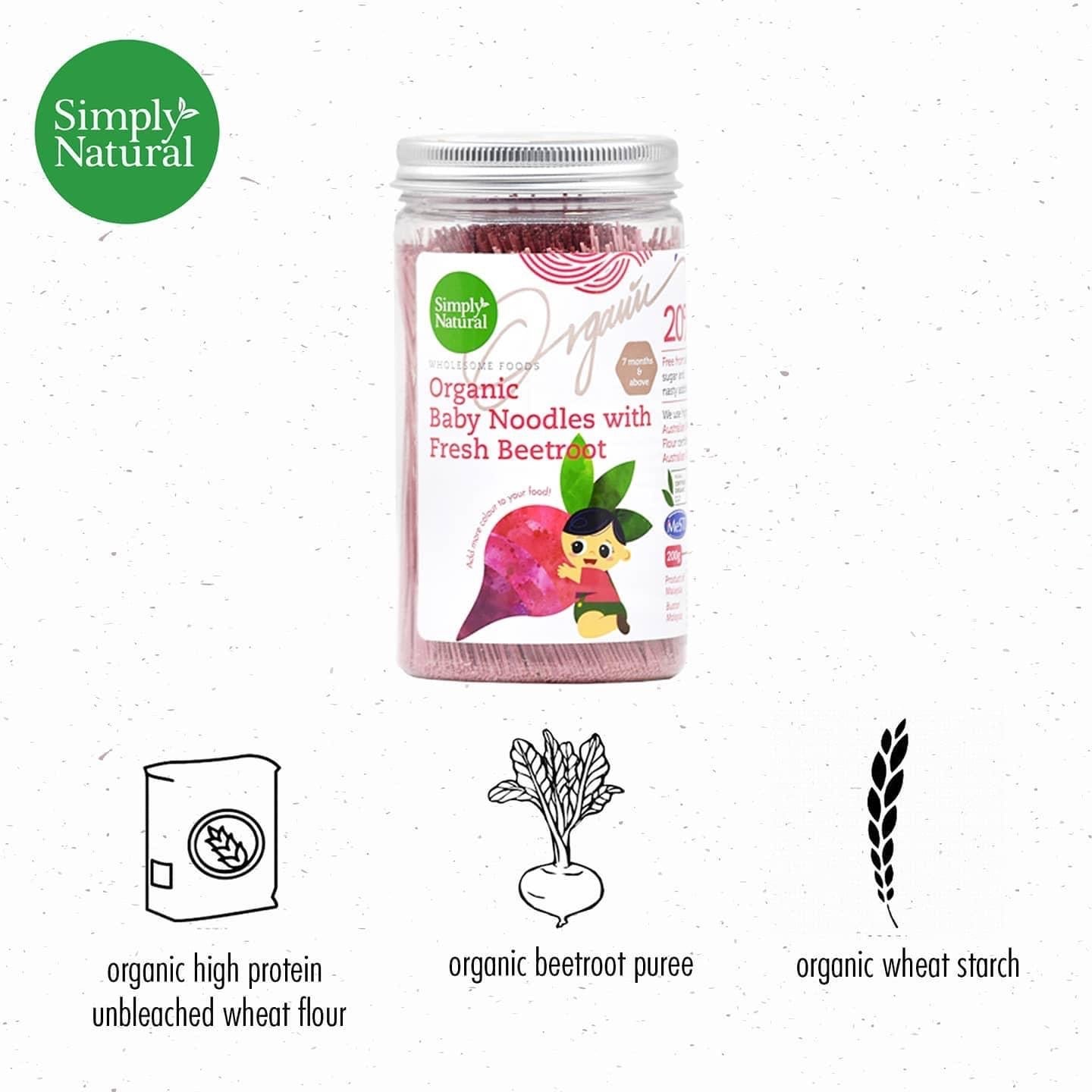 Simply Natural Organic Baby Noodles/Pasta