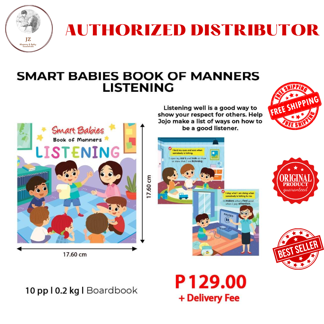 Smart Babies Book of Manners Board Book (Attitude)