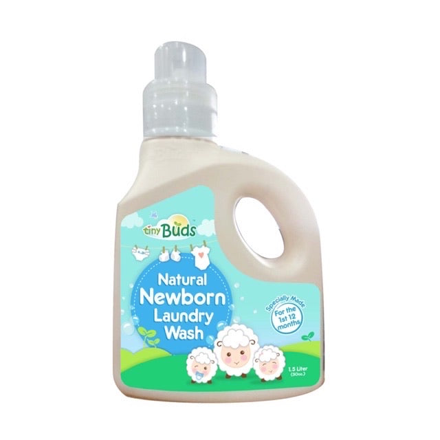 Tiny Buds Natural Newborn Wash 1.5L