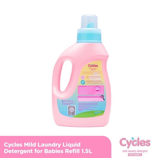 Cycles Mild Laundry Detergent 1.5 Liters