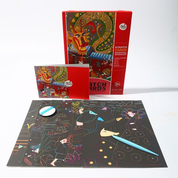 Joan Miro Scratch Cards Set