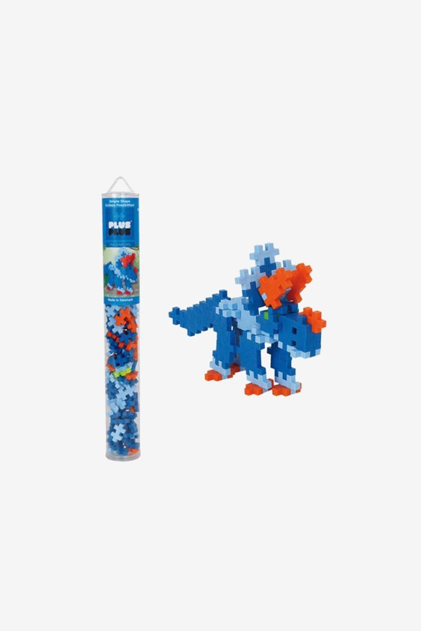 Plus Plus 100 pieces Mini Tube Triceratops