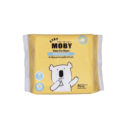 Baby Moby Dry Wipes 30s