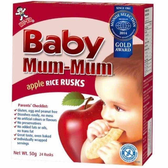Baby Mum Mum Teething Rice Rusk