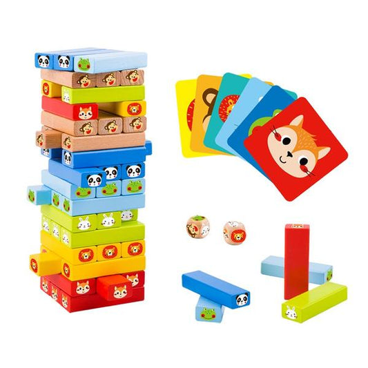 Tooky Toy Stacking Game Animals