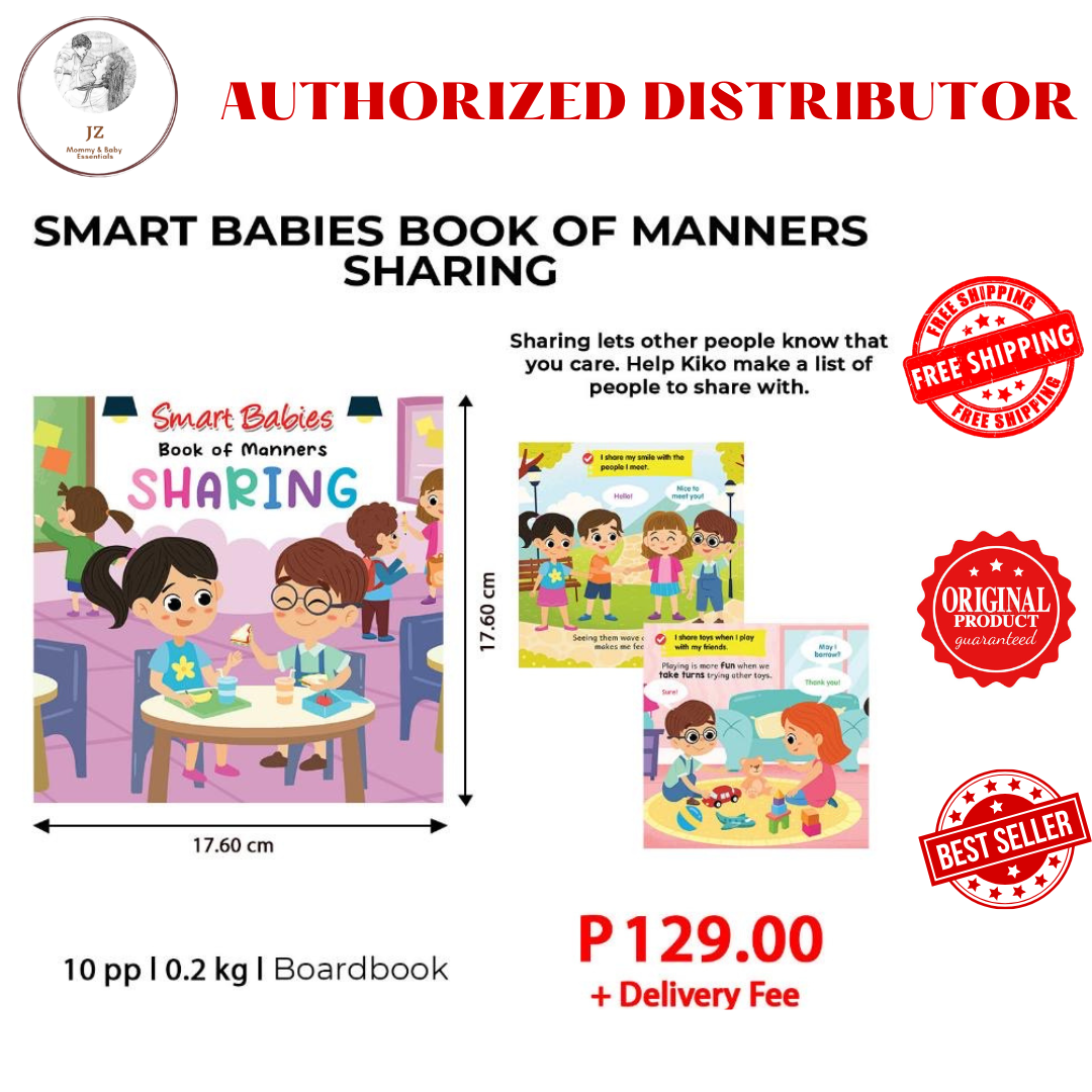 Smart Babies Book of Manners Board Book (Attitude)