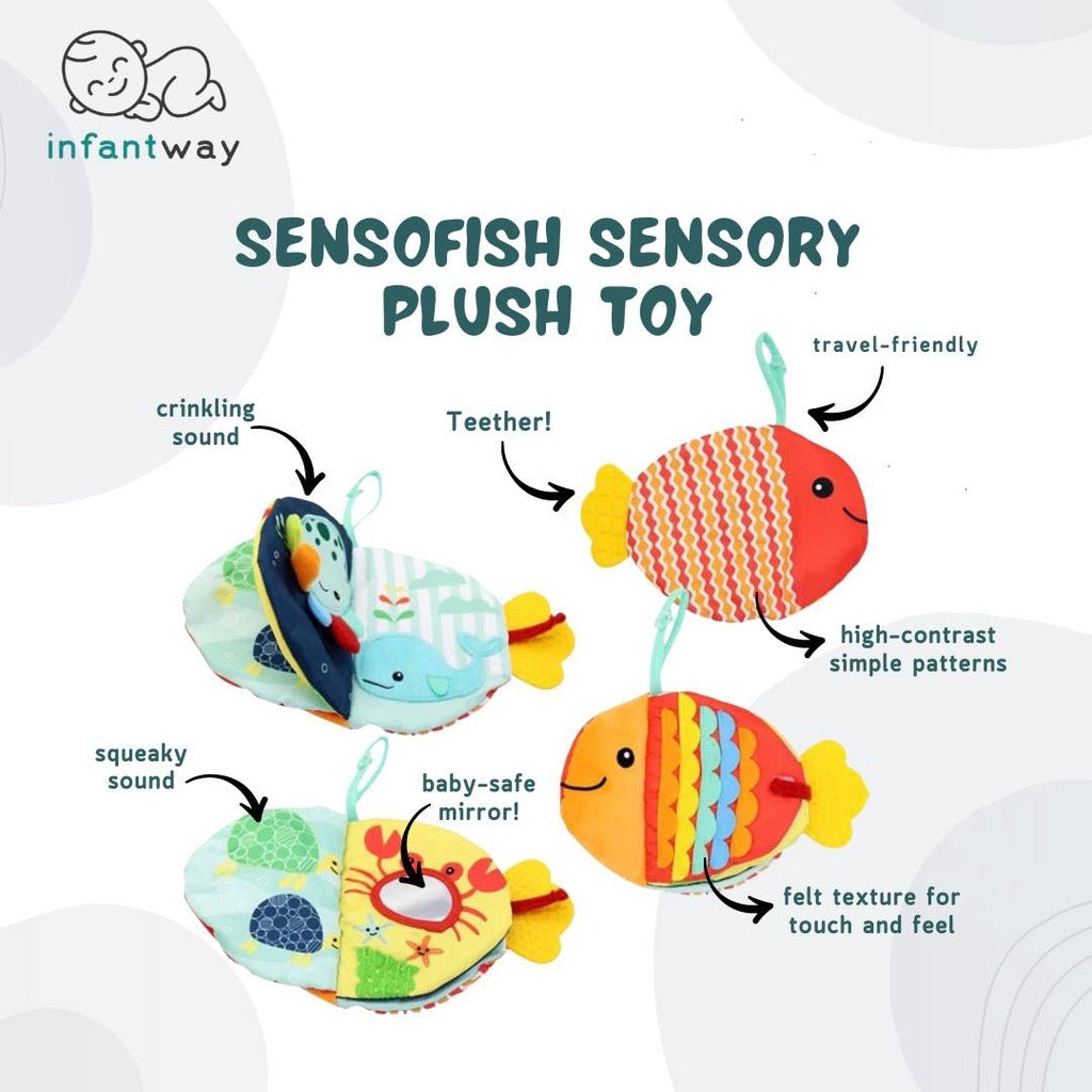 Infantway Sensofish Sensory Plush Toy