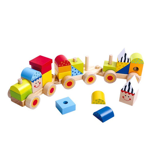 Tooky Toy Stacking Train