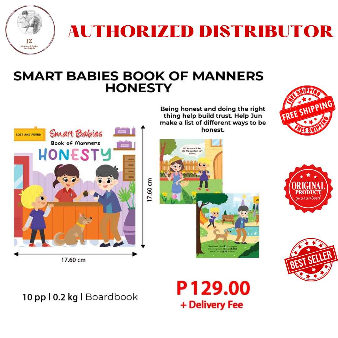 Smart Babies Book of Manners Board Book (Attitude)